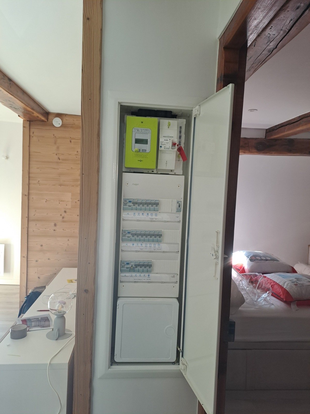 Rénovation électrique d'une maison à Briançon
